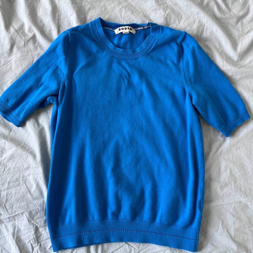 Boden Catriona Cotton Crew, size XS